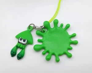 Splatoon Calamar Inkling Verde Llavero Figura Juguete Dije Japón 2" - Imagen 1 de 1