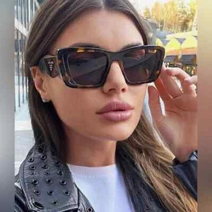 PRADA SYMBOL PR 08YS 01V-8C1 braune Damensonnenbrille Honig Havanna - Bild 1 von 9