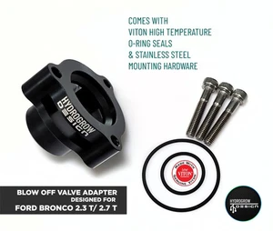 Hydrogrow Design Blow off valve adapter fits 2019-2025 FORD BRONCO 2.3 2.7 TURBO - Bild 1 von 6