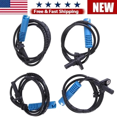 NEW For BMW E90 E91 325xi 328xi 335i xDrive Set of 4 ABS Wheel Speed Sensor Foto 1 de 4