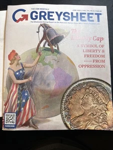 NEW..Greysheet Wholesale Pricing Guide and Coin Values for US Coins June Issue - Bild 1 von 1