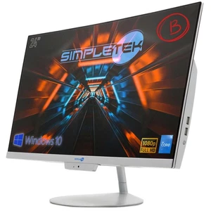 All IN One I5 24 " Win10 RAM 16gb SSD 2tb M.2 120gb 2,5 " PC Comput Refurbished - Picture 1 of 11