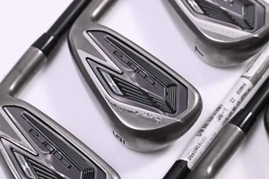 Cobra Darkspeed Irons / 5-PW+GW / Stiff Flex KBS PGI 85 Shafts - Picture 1 of 7