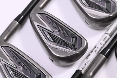 Cobra Darkspeed Irons / 5-PW+GW / Stiff Flex KBS PGI 85 Shafts - Image 1 of 4