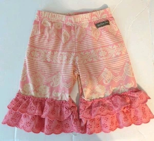 MATILDA JANE 2 SUGAR RUSH Pink Cropped Ruffles Pants - Picture 1 of 4