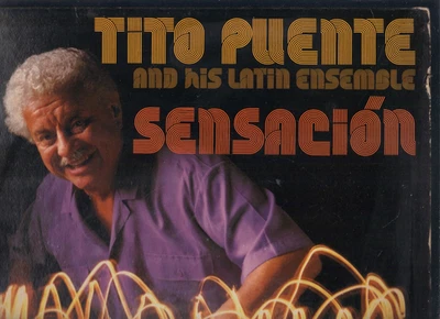 TITO PUENTE - Sensacion - CONCORD PICANTE 80s Latin jazz Salsa LP - NICE - Image 1 of 4