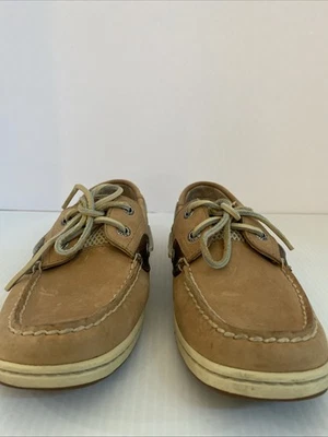 Sperry Topsider Bluefish 2 Eye Boat Shoes, #9518382 Leather, Women's 6.5 M - Image 1 of 4
