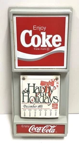 Vintage NOS Coca Cola 1985 Sealed Wall Mounted Calendar - Picture 1 of 10