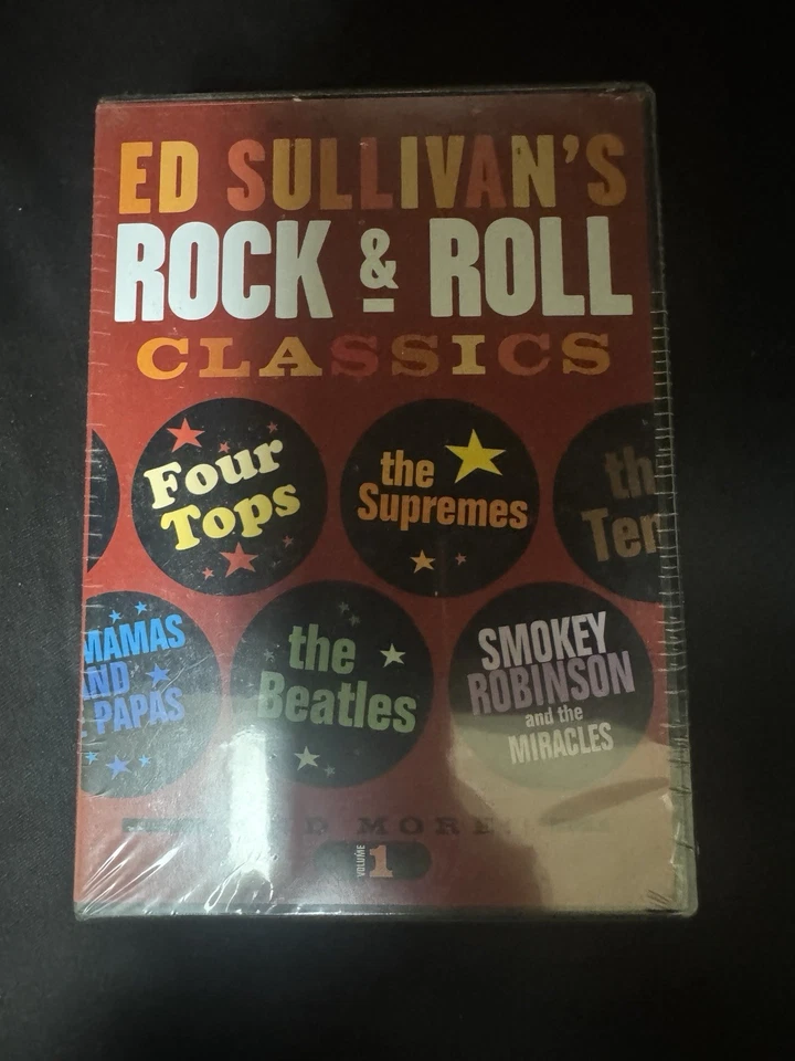 Ed Sullivans Rock n Roll Classics Volumes 1, 2, 3, And Classics 4-DVD Set SEALED - Image 1 of 3