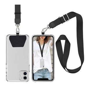 Phone Lanyard For Smartphone with Full Case Adjustable Neck Strap Nylon Lanyard - Photo 1 sur 13