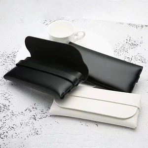 Glasses Case Women Leather Soft Glasses Bag Fashion Portable Sunglasses Box - Picture 1 of 13