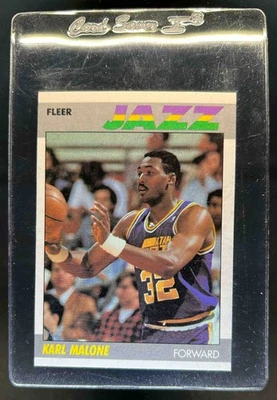 Fleer Karl Malone #68 Jazz 1987-88 Foto 1 de 2