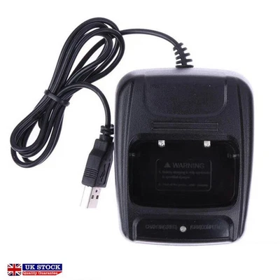 Radio Battery Charger USB for Baofeng BF- 888S Retevis H777 Walkie-Talkie - Image 1 of 4