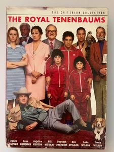 THE ROYAL TENENBAUMS 2-disc DVD MOVIECRITERION COLLECTION Hackman Huston Stiller - Imagen 1 de 3