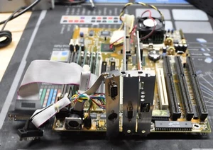 Vintage Motherboard - Tekram P5T30-B4 Cyrix 686MX-PR200 processor 64MB RAM - Picture 1 of 10