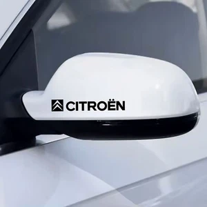 8 PZ Adesivi Replica Decals Specchietti Compatibili per Citroen Specchi Auto 01 - Imagen 1 de 8