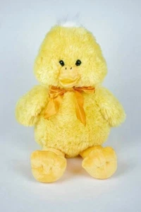 CONSTRUYE UN OSO AMARILLO NARANJA BEBÉ PATO POLLITO POLLO PASCUA PELUCHE ANIMAL DE PELUCHE - Imagen 1 de 1