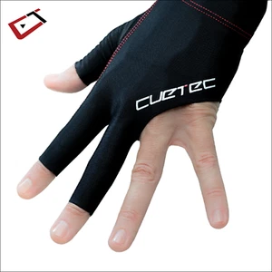 Cuetec AXIS Pool/Billiards Black Glove; Left Bridge Hand, Large - Picture 1 of 3