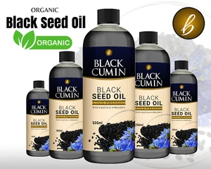 100% PURE BLACK SEED OIL COLD PRESSED /BLACK CUMIN UK Fast Delivery 500ML - Picture 1 of 1
