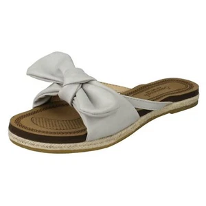 Mujer Savannah F0R0131 Plano Cuerda Ribete Zapatos sin Talón - Imagen 1 de 37