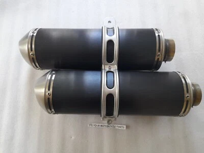 Ducati Streetfighter 1098 S Exhaust Dual Silencer Mufflers 10 11 12 13 57311121B - Image 1 of 4