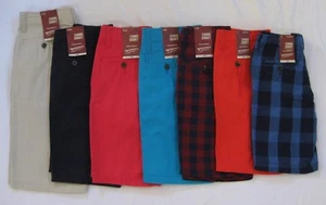 NEW Boy's Arizona Chino Shorts Adj Waist Choose Color Size 4 5 6 7 8 10 16 - Picture 1 of 64