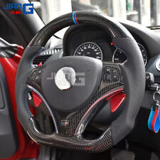 Carbon Fiber Perforated Leather Steering Wheel BMW E90 E92 E93 M3 328i 335i 135i