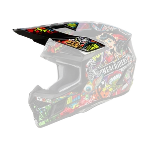 O'Neal 3 SRS Crank Multi Color Helmet Visor - 0625-150 - Picture 1 of 2