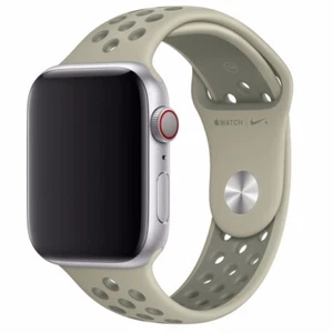  APPLE WATCH GENUINE NIKE SPORT BAND SPRUCE FOG/VINTAGE LICHEN 44 45 46 49 RARE - Photo 1/4