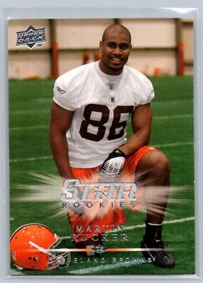 2008 UPPER DECK STAR ROOKIE CARD # 273 Martin Rucker - Cleveland Browns - Image 1 of 2