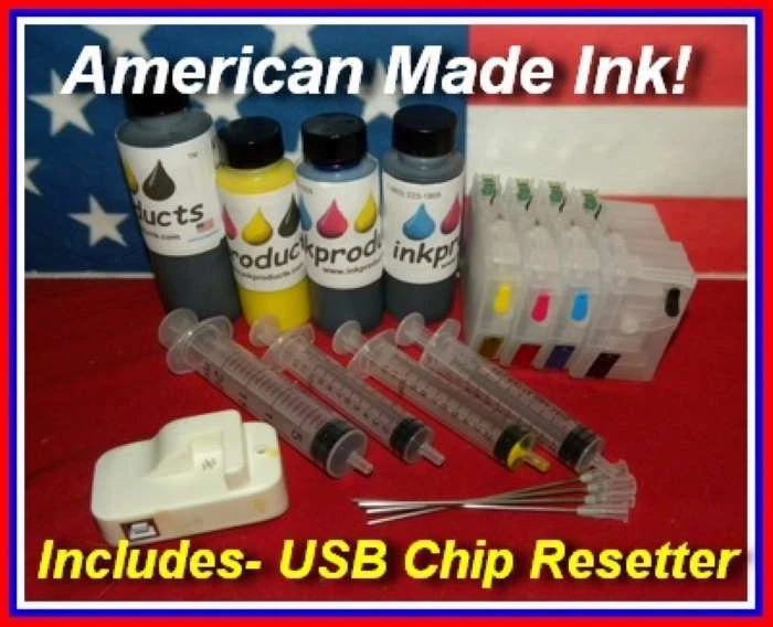 Compatible Ink Refill Kit For Brother Printers That use the LC3019, LC3017 Cartr - Image 1 of 1