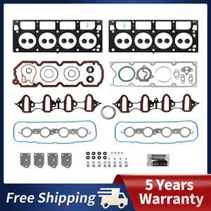 Head Gasket Set Fits For Chevrolet Buick 2005-2011 GMC 5.3L 4.8L OHV MLS - Bild 1 von 7