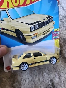 2024 Hot Wheels HW THE '90S '92 BMW M3 195/250 CUSTOM WHEEL SWAP White Te 37s - Picture 1 of 8
