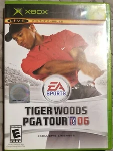 Tiger Woods PGA Tour 06 Microsoft Xbox Video Game Golf COMPLETE - Picture 1 of 3