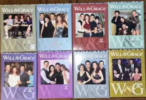 WILL & GRACE - The Complete Series - All Seasons 1 2 3 4 5 6 7 8 DVD - Picture 1 of 2