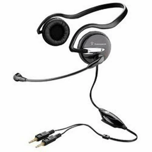 Plantronics Audio 345 robust Full-range Stereo Behind-The-Head Analog PC Headset - Image 1 of 1