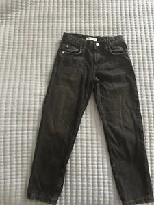 Zara Boys Jeans in Dark Grey Color Straight Leg Size 10 in great condition  - Picture 1 of 3