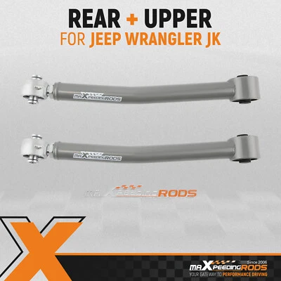 Brazos de control superiores traseros ajustables 0-6" kit de elevación para Jeep Wrangler JK 2007-2018 Foto 1 de 4