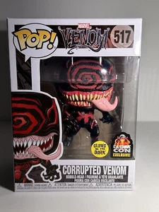 Funko Pop! Vinilo: Marvel - Veneno corrupto (brilla en la oscuridad) #517 - Imagen 1 de 6