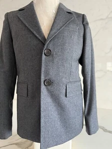 Burberry Boys Formal Jacket Color Grey Size 8 US New - Picture 1 of 10