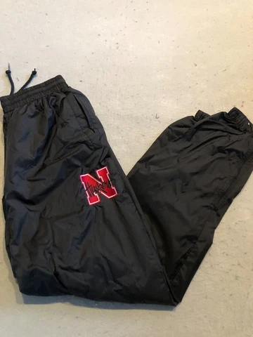 Nebraska Huskers Champion Pants Adult Large Black Snow/Rain Cover
