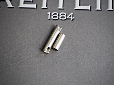 Концевой браслет-пуля Breitling Rouleaux, матовый из нержавеющей стали, 18 мм - Изображение 1 из 2