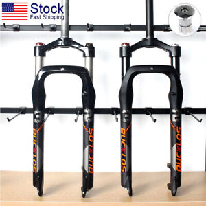 BUCKLOS Oil/Air Forks 26*4.0" Disc Brake Fat Bike Suspension Fork MTB 1-1/8" QR