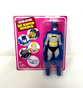 Retro Action DC Super Heroes Batman 8" Figure New Sealed Mego Style Mattel - Picture 1 of 3
