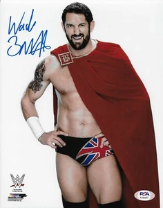 WADE BARRETT WWE "BAD NEWS" SIGNED AUTOGRAPH 8X10 PHOTO #4 W/ PSA COA - Picture 1 of 2