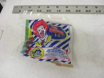 Fisher Price Little People McDonalds Outfit Sonya Lee Figure Drink Shake Toy NIP - Image 1 of 4