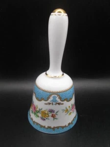 Vintage White Porcelain Bell 5" ~ Crown Staffordshire #478 - Picture 1 of 5