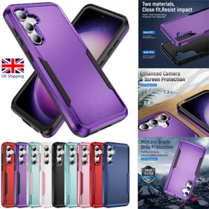 Shockproof Heavy Duty Case Cover For Samsung S25 S24 FE S23 S22 S21 Ultra Plus - Picture 1 of 69