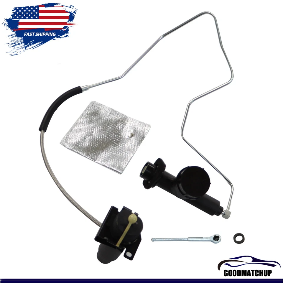 Clutch Master And Slave Cylinder Assembly For 1992-1997 Ford F-250 F-350 - Image 1 of 4