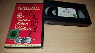 Edgar Wallace - Die Tür mit den sieben Schlössern - Heinz Drache - VHS - Bild 1 von 2